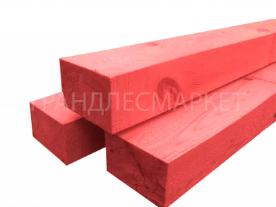 фото Брус обрезной антисептированный
