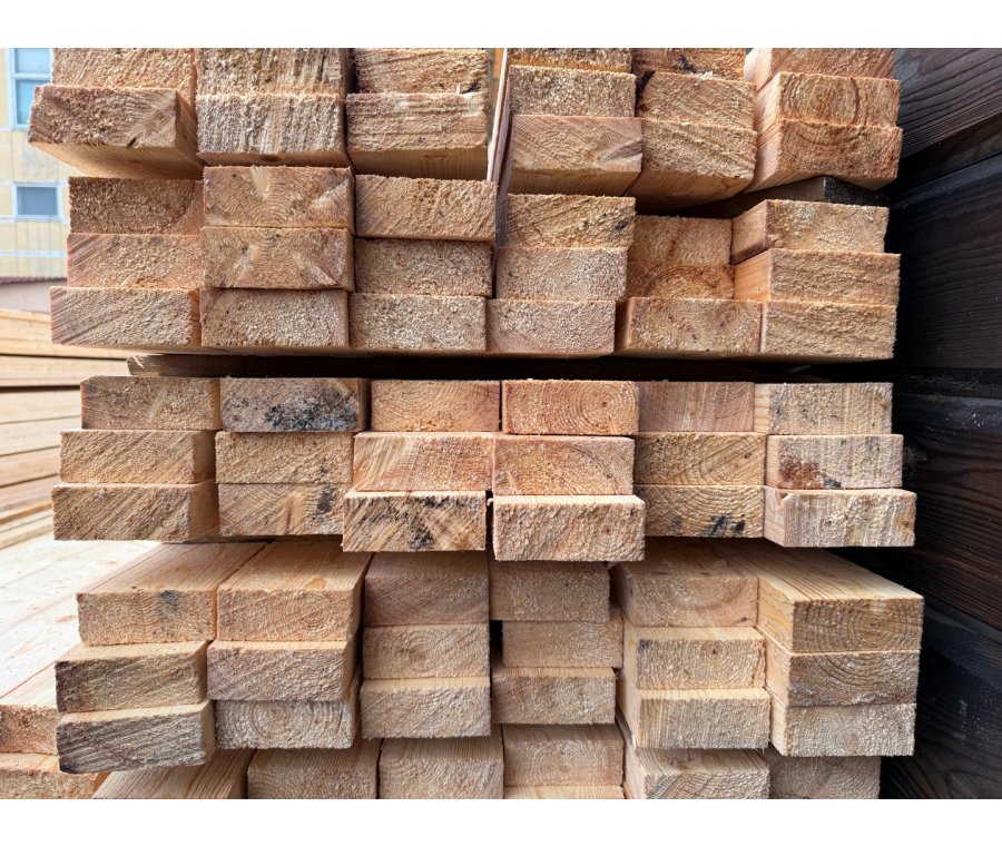 Доска обрезная 40х100х6000