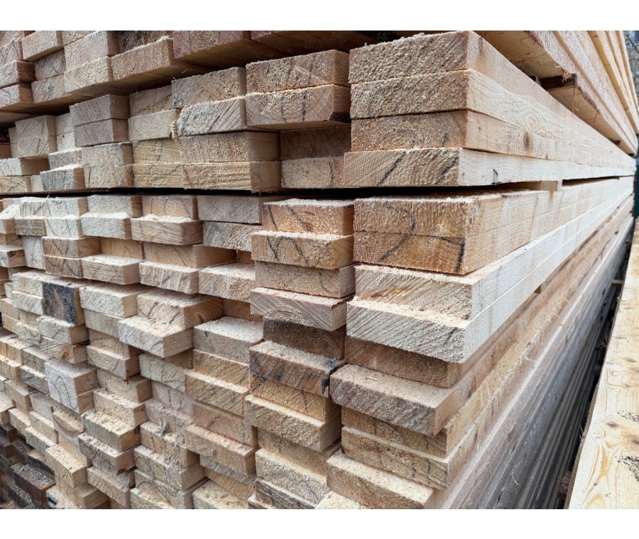 Доска обрезная 40х150х6000