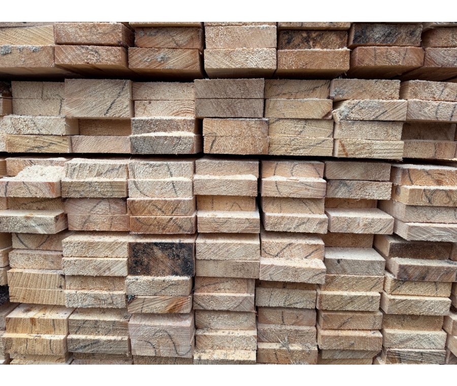 Доска обрезная 40х150х6000