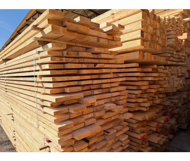 Доска обрезная 40х150х6000