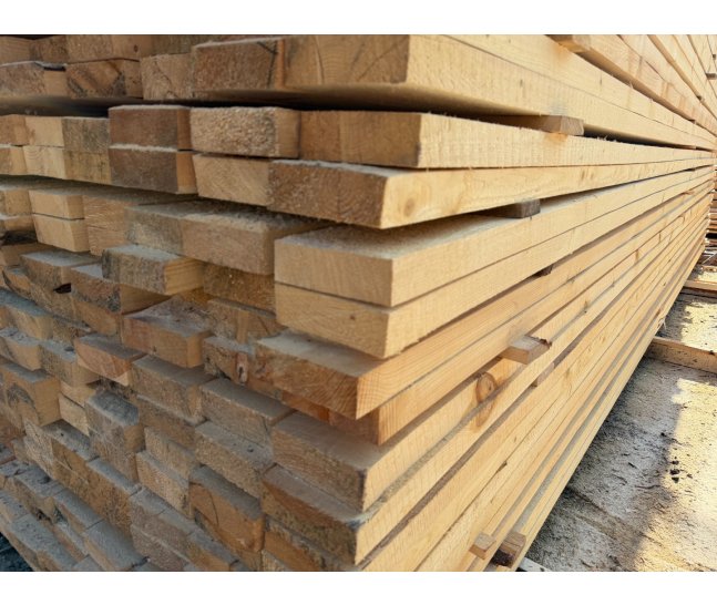 Доска обрезная 50х150х6000