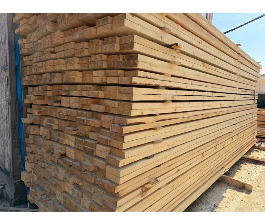 Доска обрезная 50х150х6000