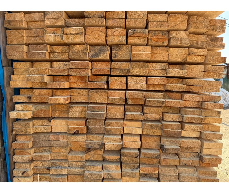 Доска обрезная 50х150х6000