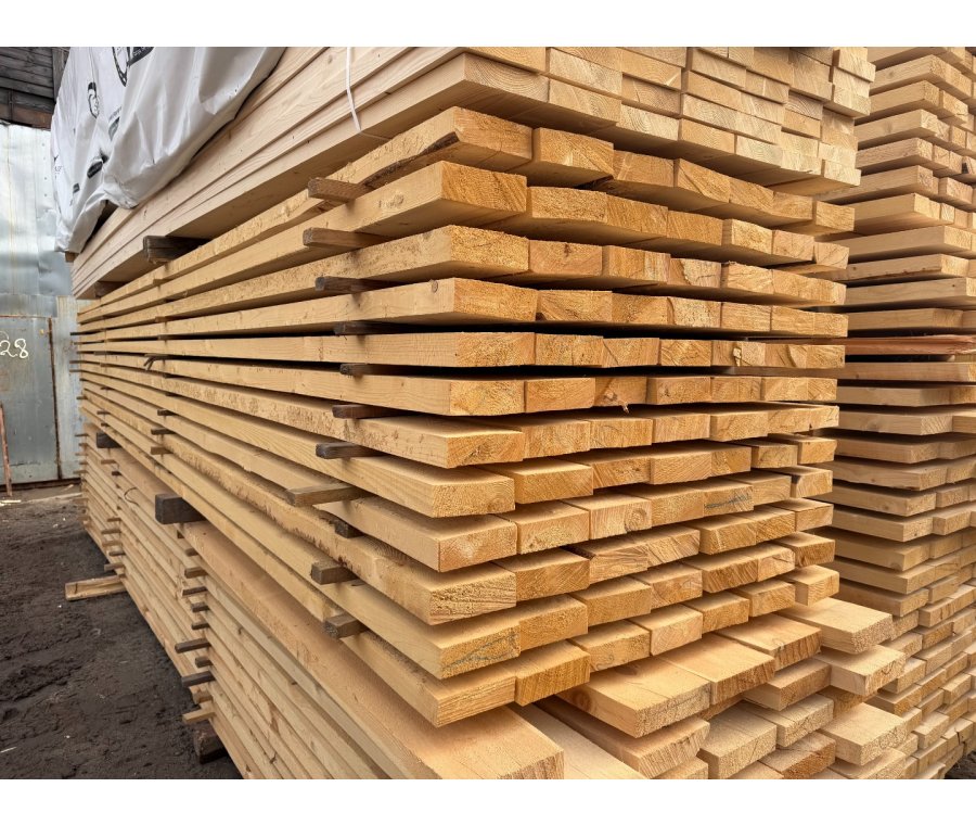 Доска обрезная 50х150х6000