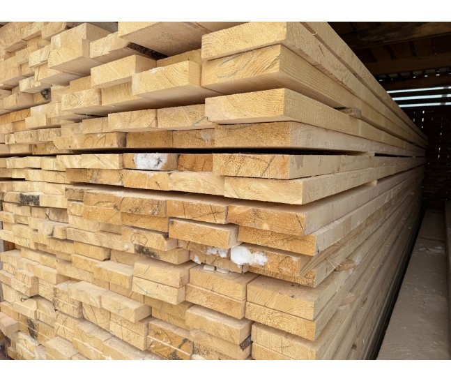 Доска обрезная 50х200х6000