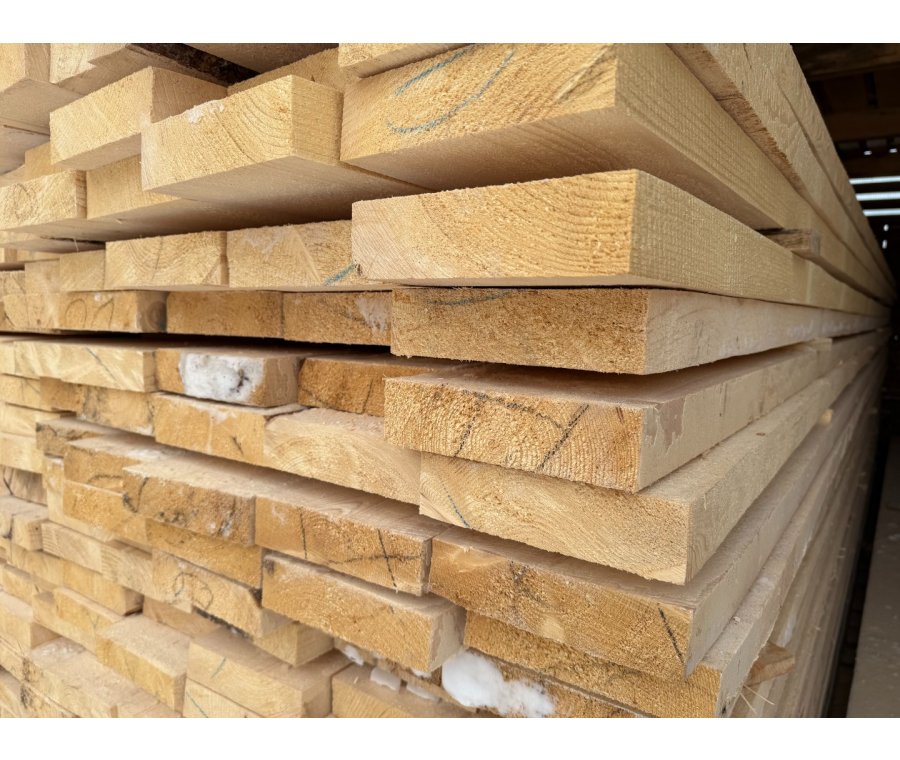 Доска обрезная 50х200х6000