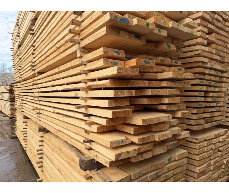 Доска обрезная 50х100х6000 (45х90х6000)