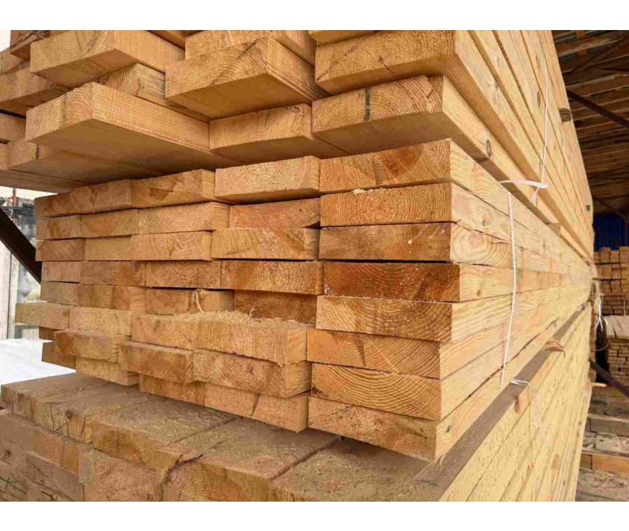 Доска обрезная 50х200х6000 (45х190х6000)