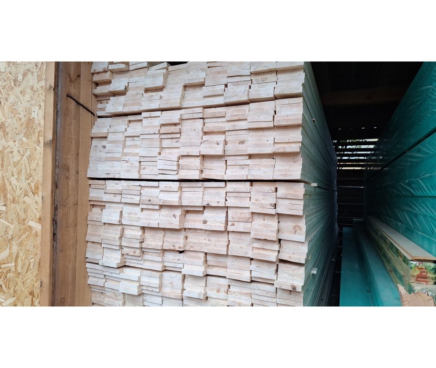 Доска  сухая строганная 20х110х6000