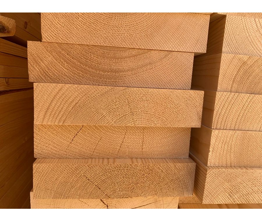 Доска сухая строганная 45х195х6000