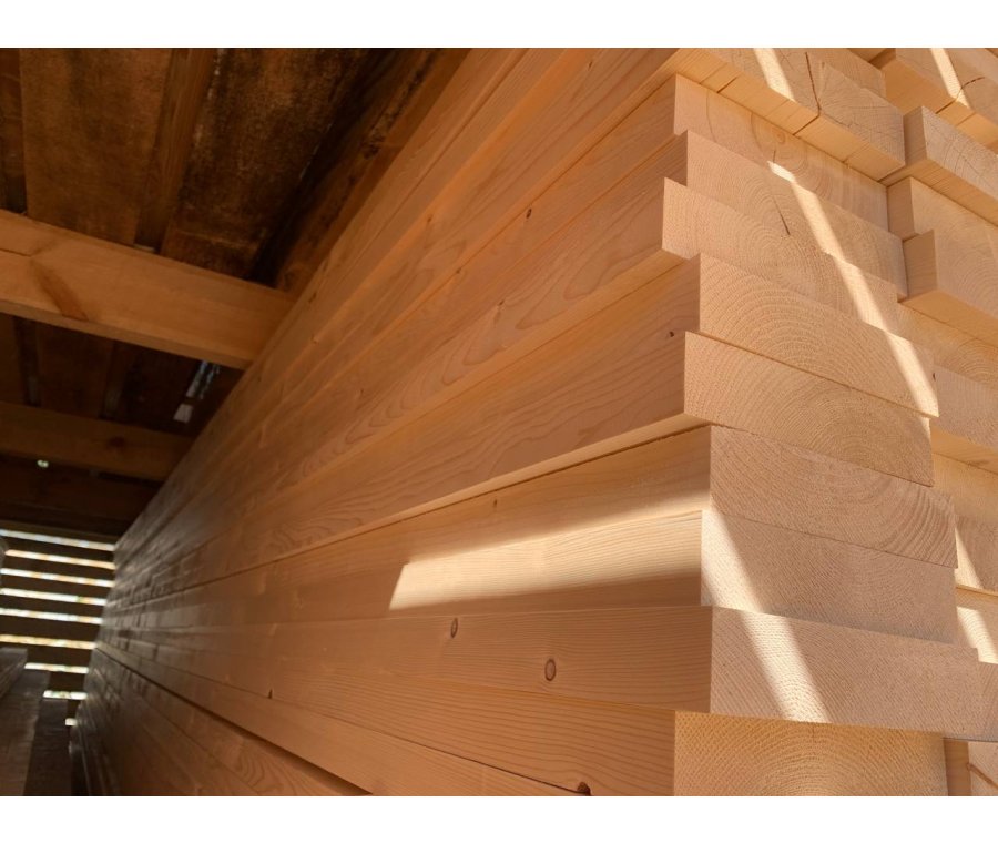 Доска сухая строганная 45х195х6000