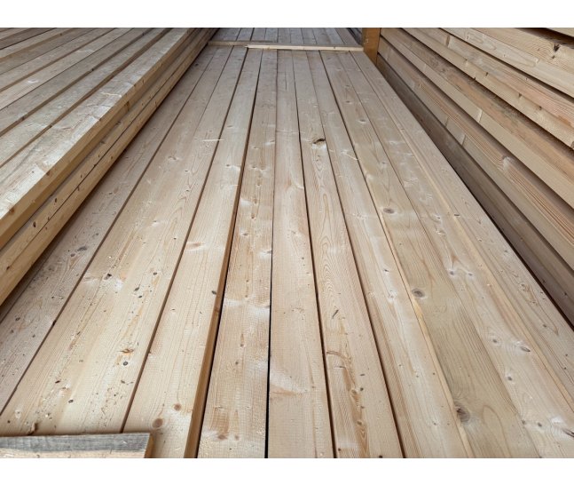 Доска сухая строганная 30х95х6000