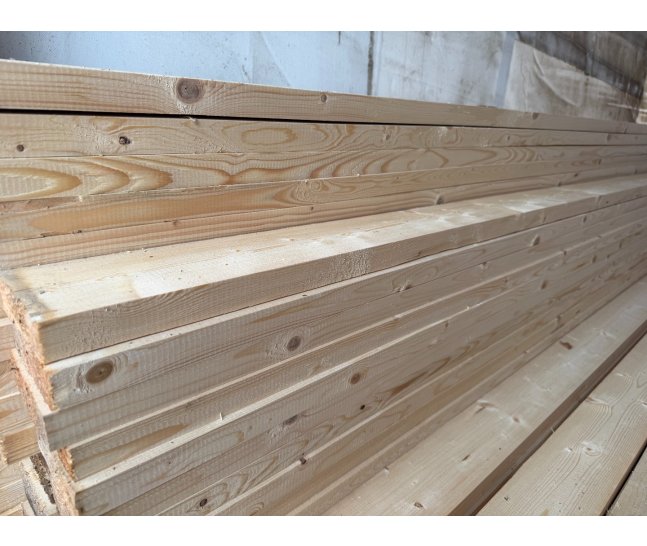 Доска сухая строганная 30х95х6000