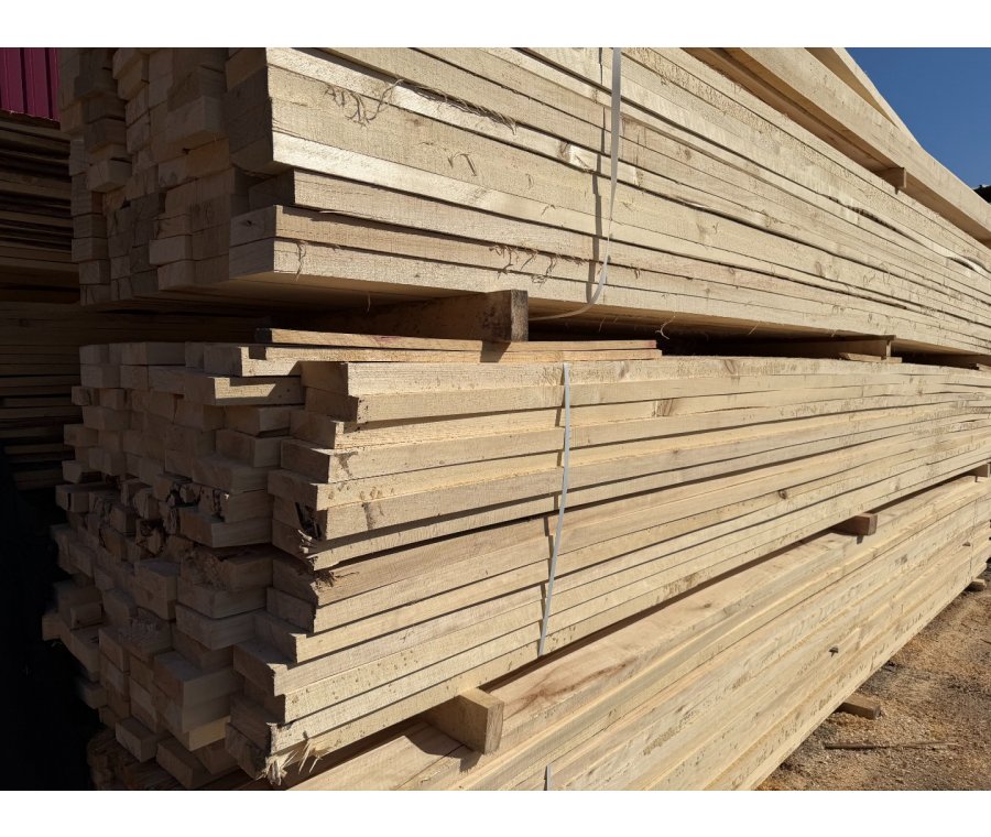 Доска обрезная из осины 40х150х6000