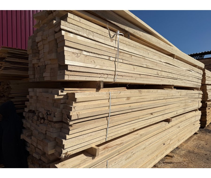 Доска обрезная из осины 40х150х6000