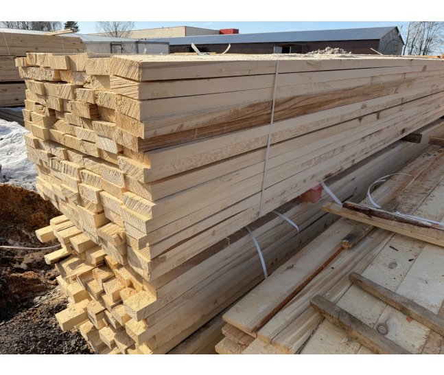 Доска обрезная из осины 50х100х6000