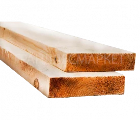 Доска обрезная из осины 50х150х6000