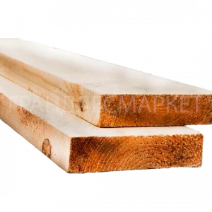 Доска обрезная из осины 50х200х6000