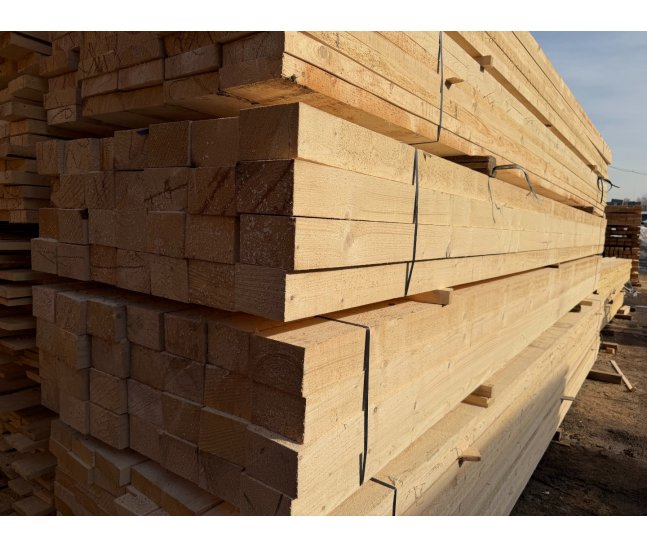 Обрезной брус 100х150х6000