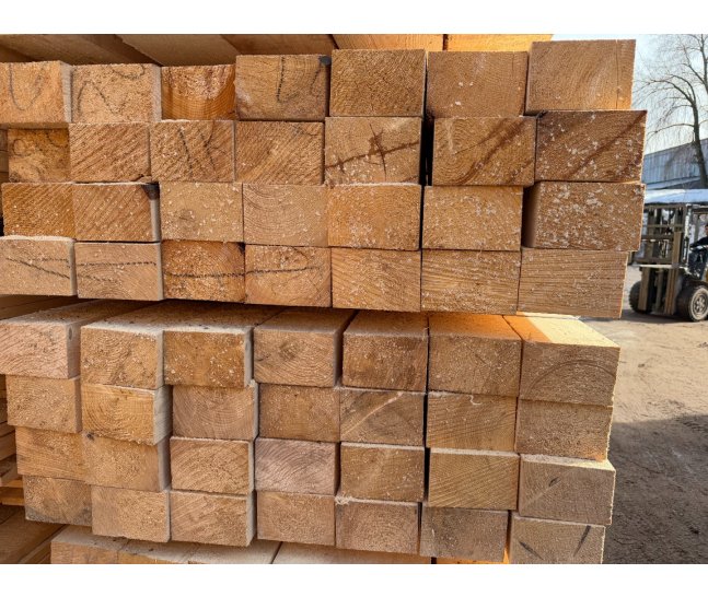 Обрезной брус 100х150х6000