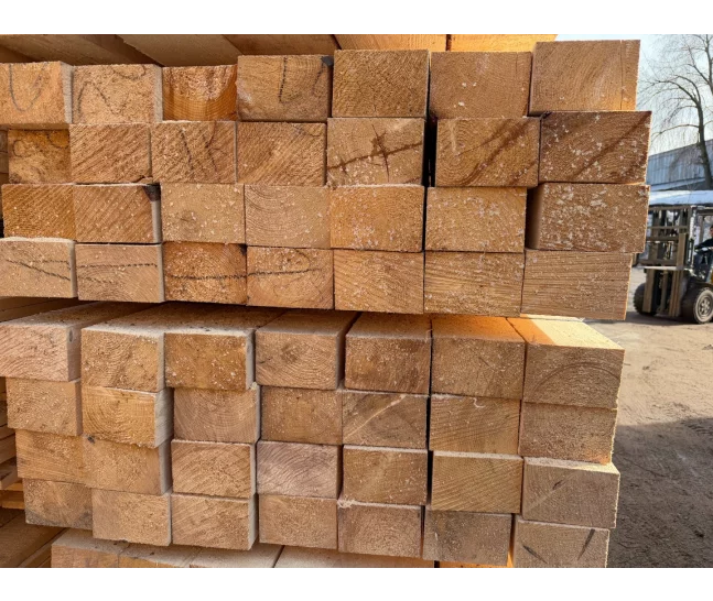 Обрезной брус 100х150х6000