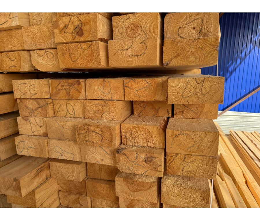 Брус обрезной 100х200х6000