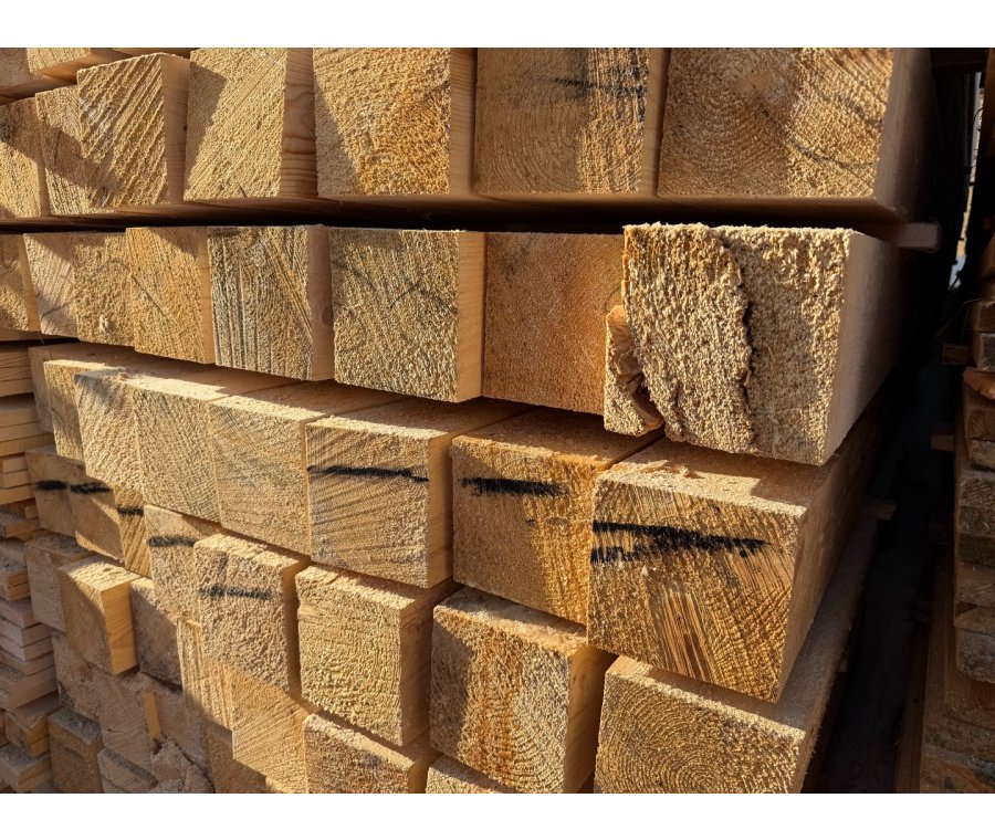 Брус обрезной 150х150х6000