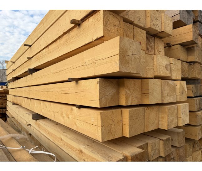 Брус обрезной 200х200х6000