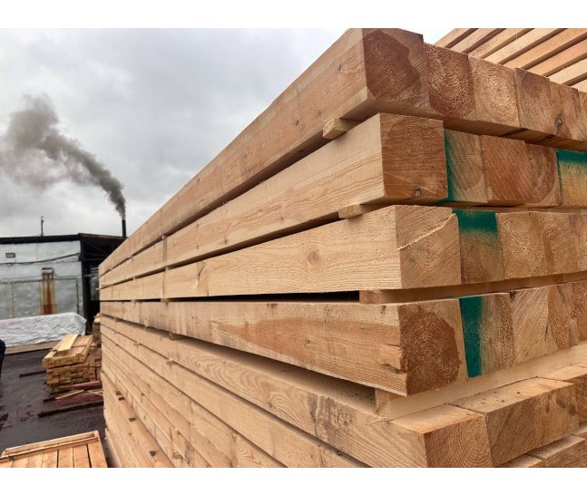 Брус обрезной 100х100 (90х90х6000)