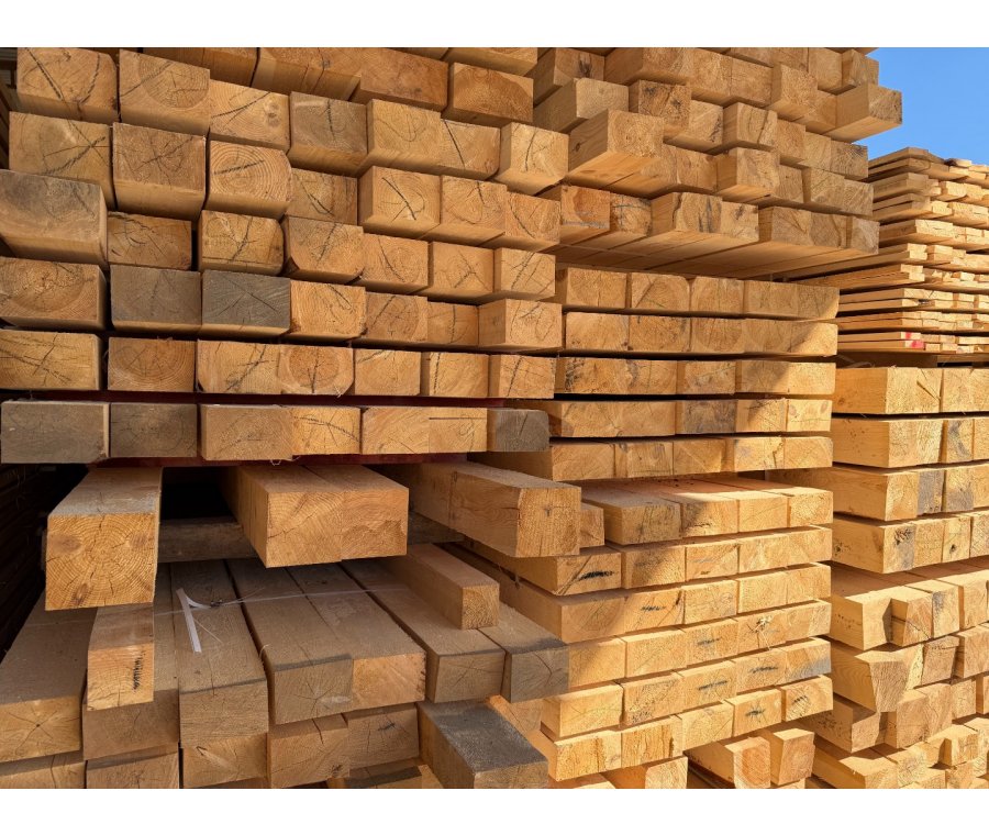 Брус обрезной 100х150 (90х140х6000)