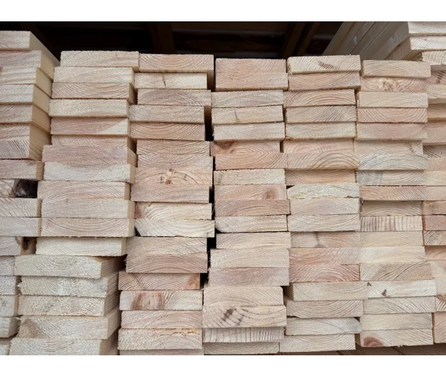 Доска сухая строганная 20х90х6000