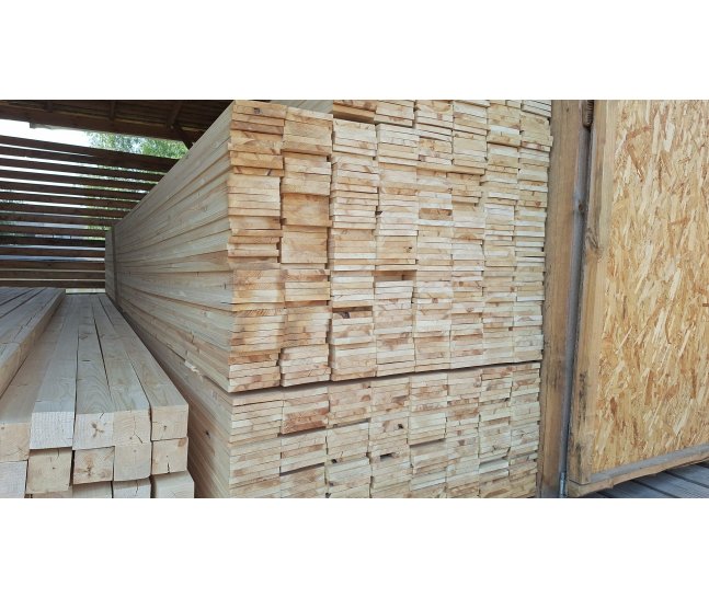 Доска сухая строганная 20х140х6000