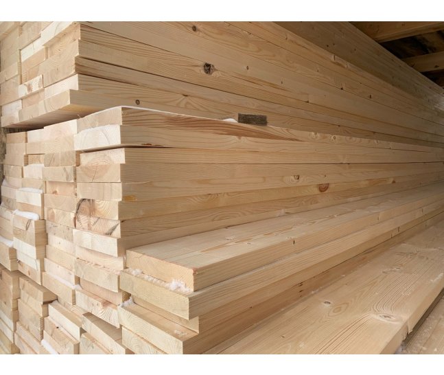 Доска сухая строганная 20х140х6000