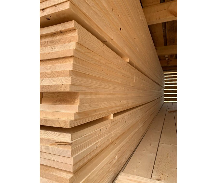 Доска сухая строганная 20х140х6000