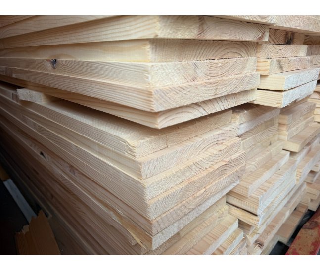 Доска сухая строганная 20х170х6000