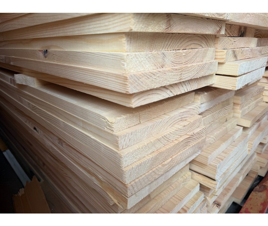 Доска сухая строганная 20х170х6000