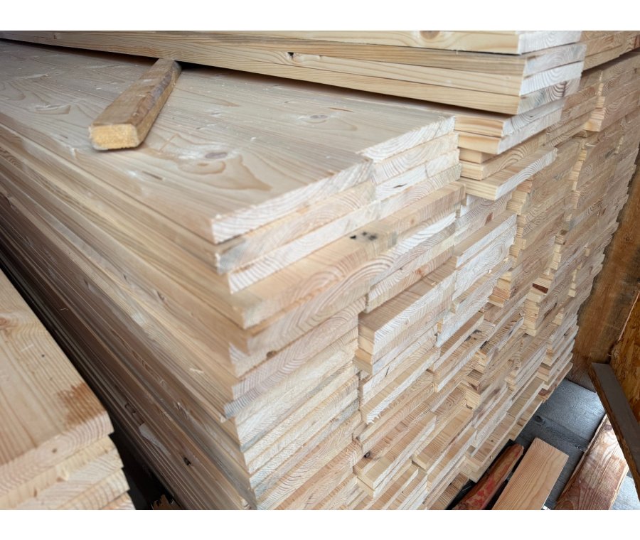 Доска сухая строганная 20х170х6000