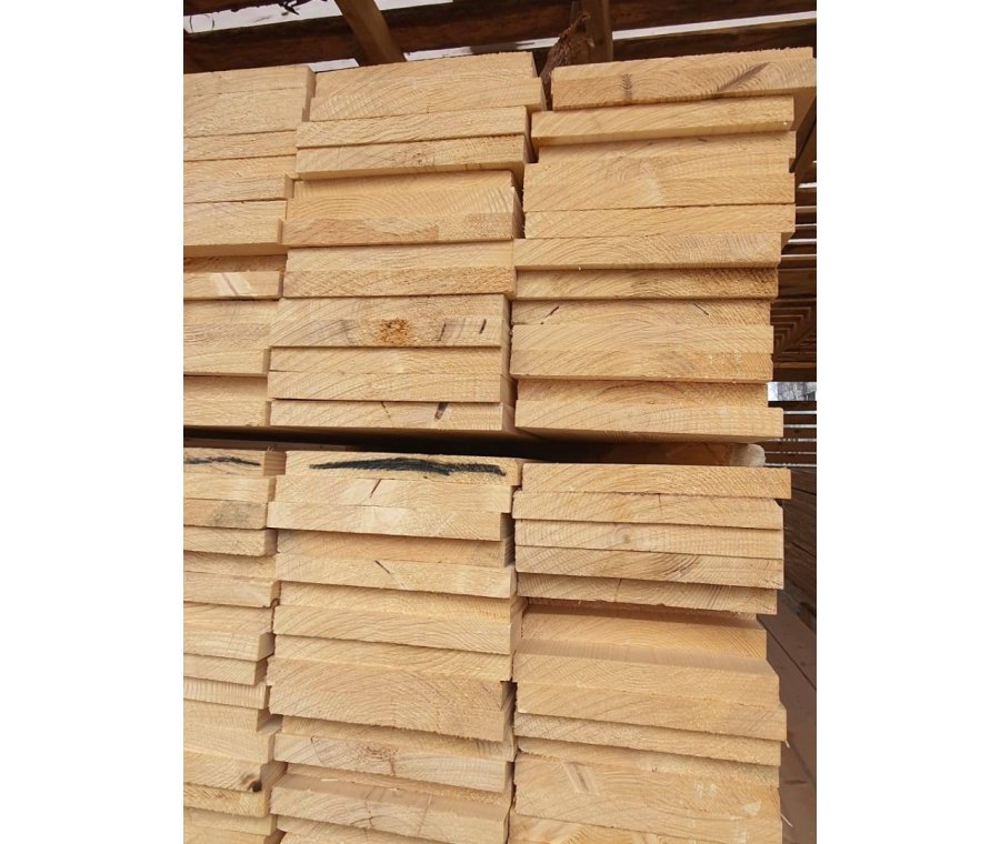 Доска сухая строганная 20х190х6000