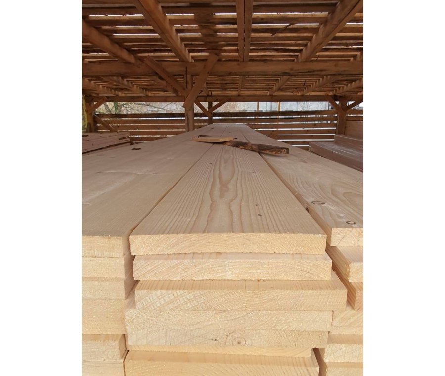 Доска сухая строганная 20х190х6000