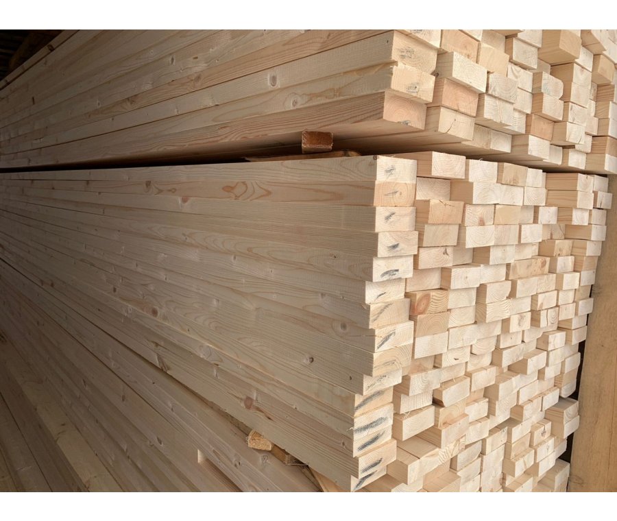 Доска сухая строганная 40х100х6000