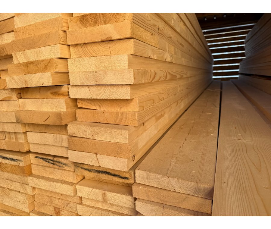 Доска сухая строганная 40х200х6000