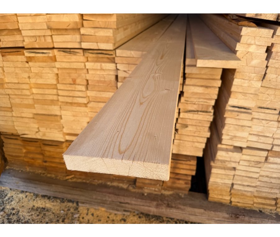 Доска сухая строганная 40х200х6000