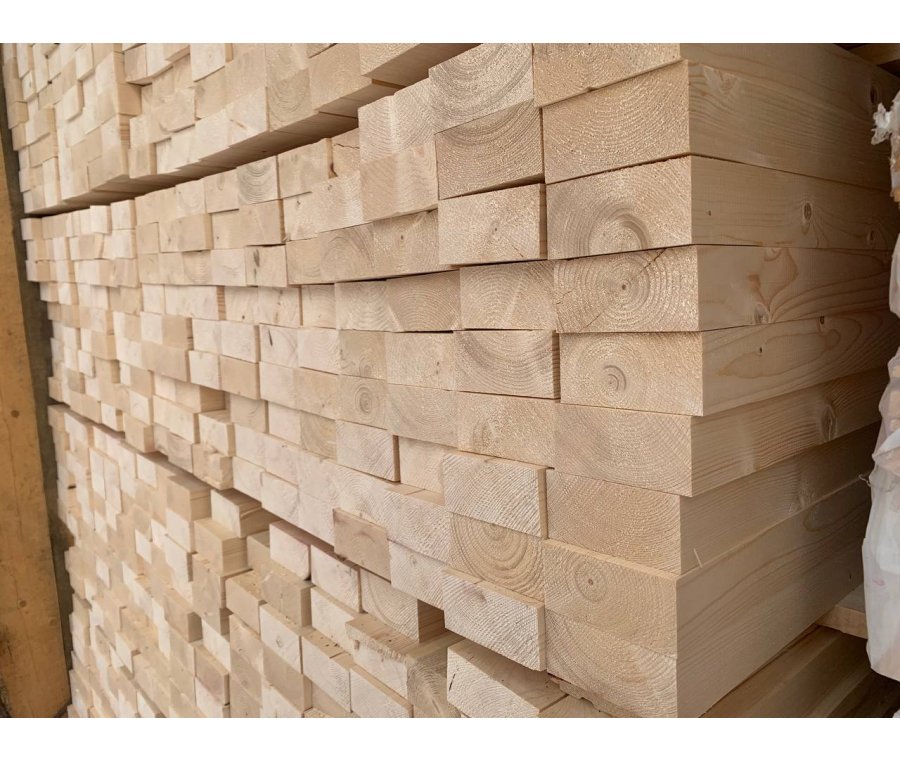 Доска сухая строганная 50х100х6000 (45х90х6000)