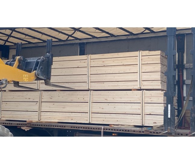 Строганая сухая доска 50х150х6000