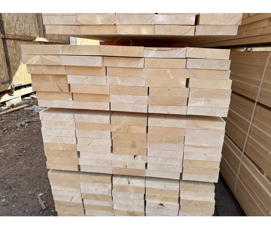 Строганая сухая доска 50х150х6000 (45х140х6000)