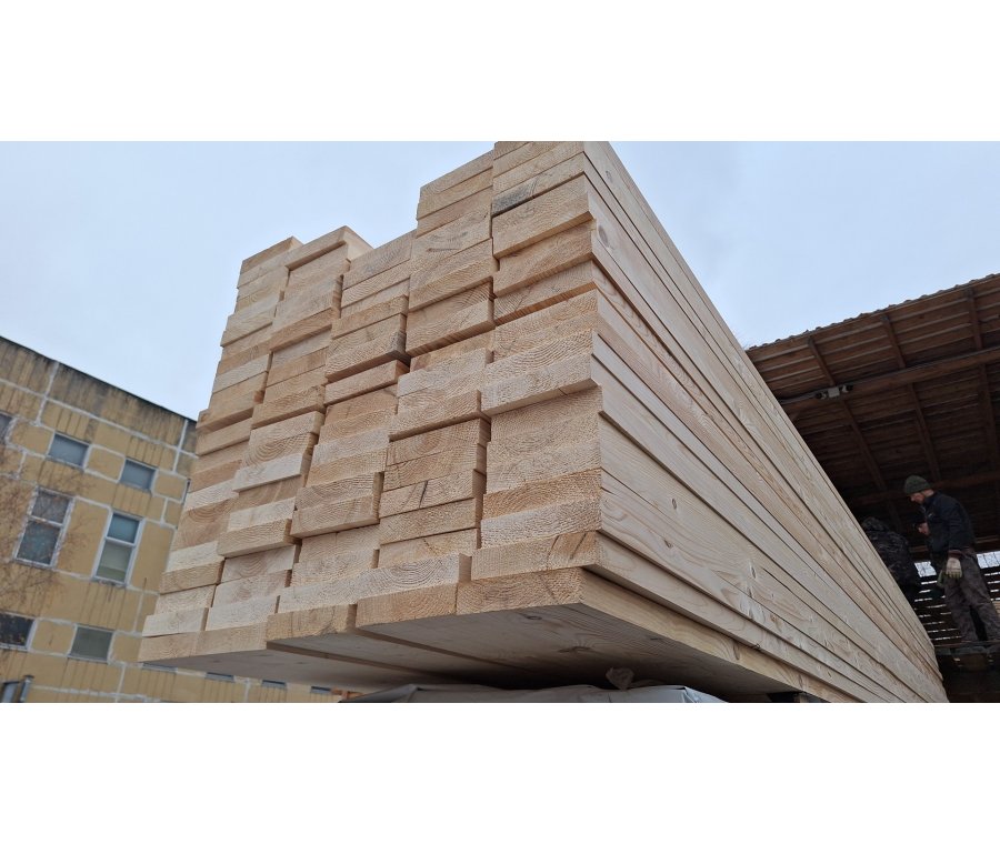 Доска сухая строганная 50х200х6000