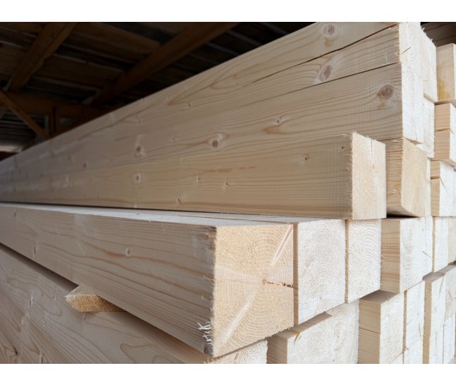 Брус строганный 100х100х6000