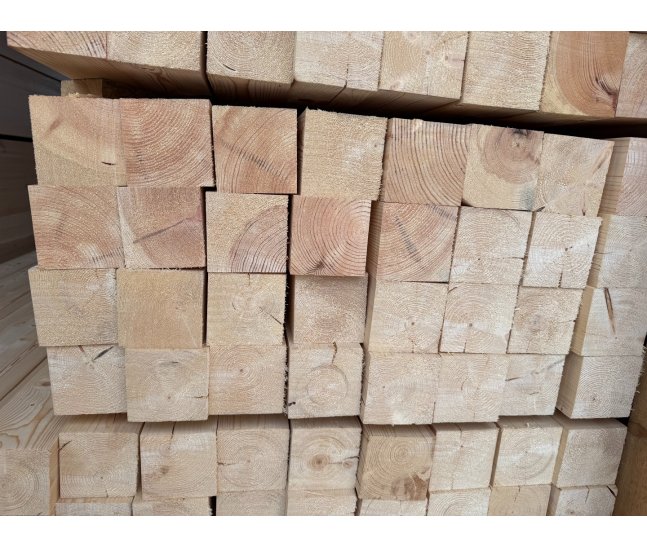 Брус строганный 100х100х6000