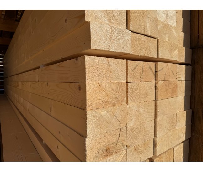 Брус строганный 100х200х6000